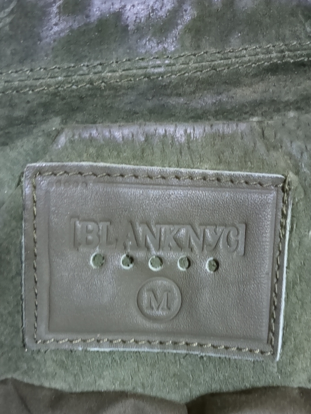BLANKNYC Women’s Luxury Cropped Herb Suede Jacket Size Medium - Picture 10 of 15